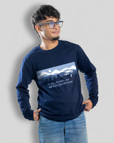 Chander pahar | Bong Full sleeve T-shirt | Blue